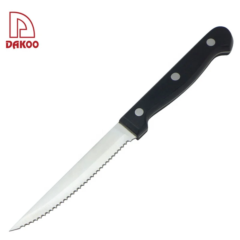 POM Handle Professional complete 11Pcs Chef Cooking Kitchen knife set With Wooden Block