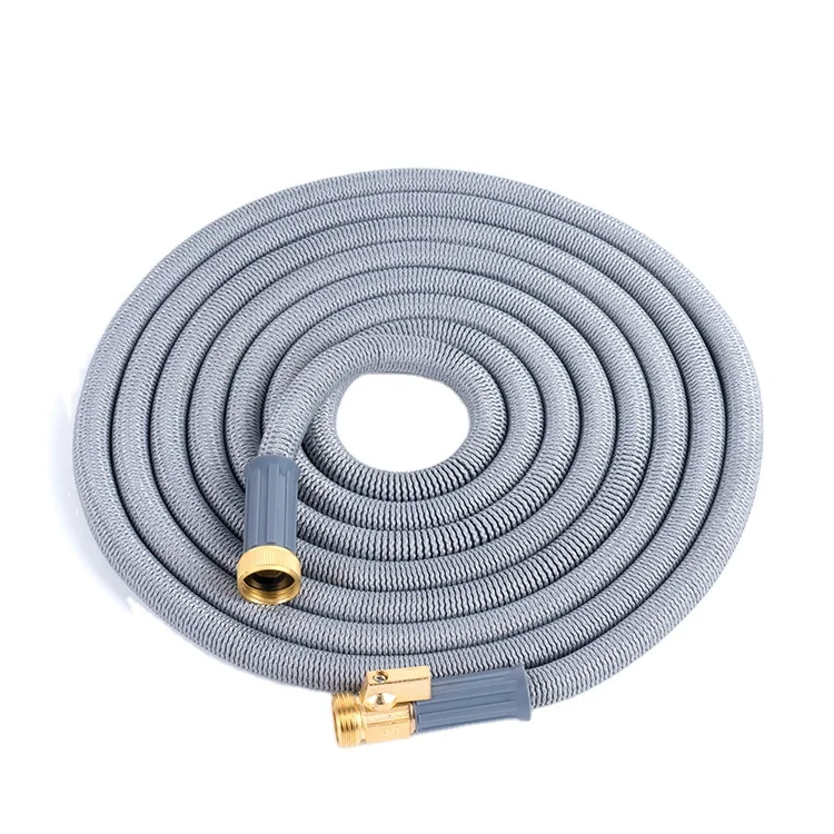 High quality Magic flexible expansible spray nozzle red/purple 100ft garden hose
