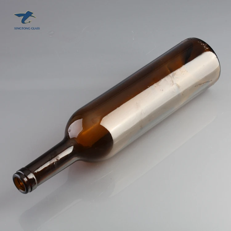 Fashion wine Glass Bottle 500ml With Cork Top