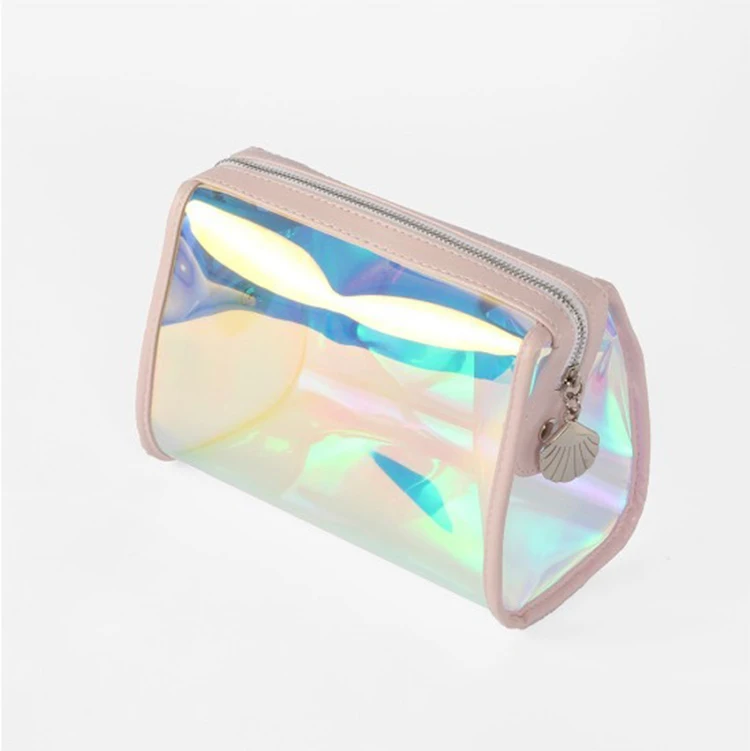 Holographic Makeup pouch Hologram Zipper Bags