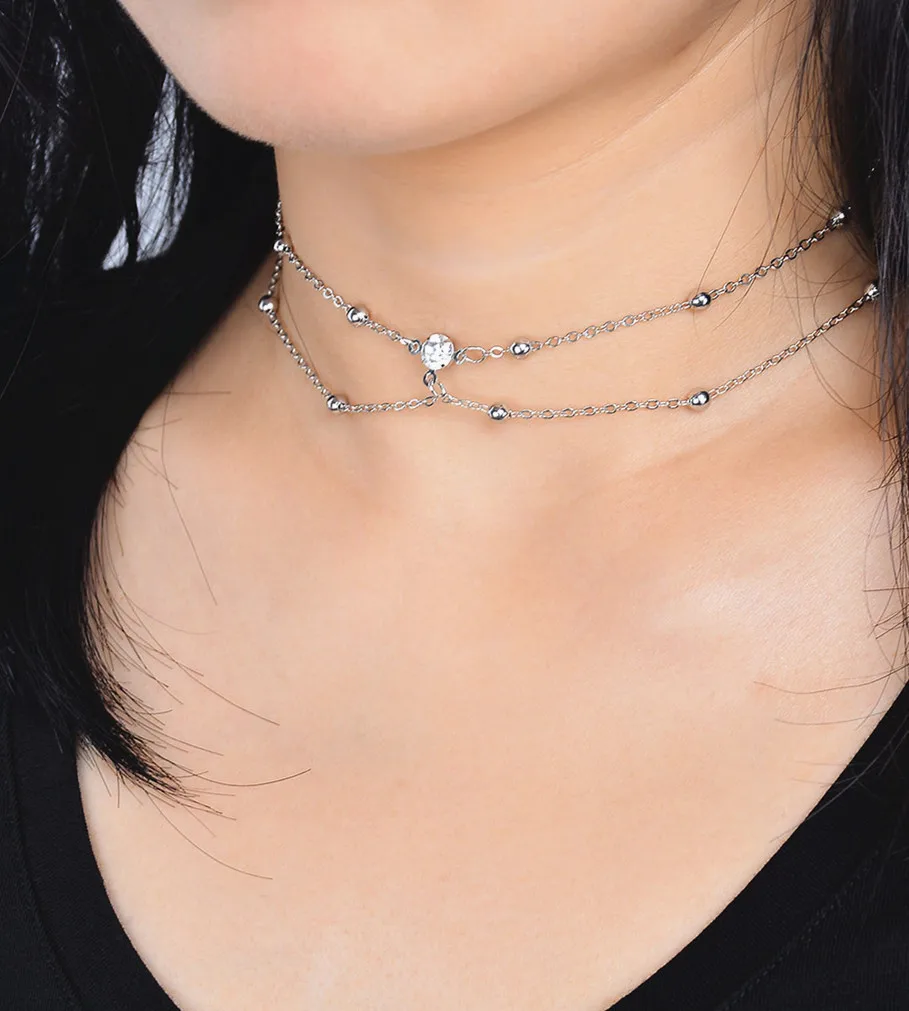  NAKAMURA Bikini chain fashion accessories sexy jewelry body Necklace collarbone female