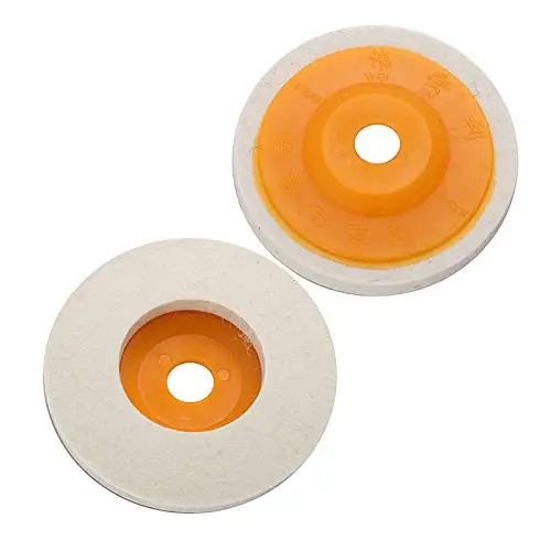 125mm 5 Inch Hard Wool Pad Buffing Angle Grinder Wheel Felt Polishing Disc For Angle Grinders And Polishing Machines