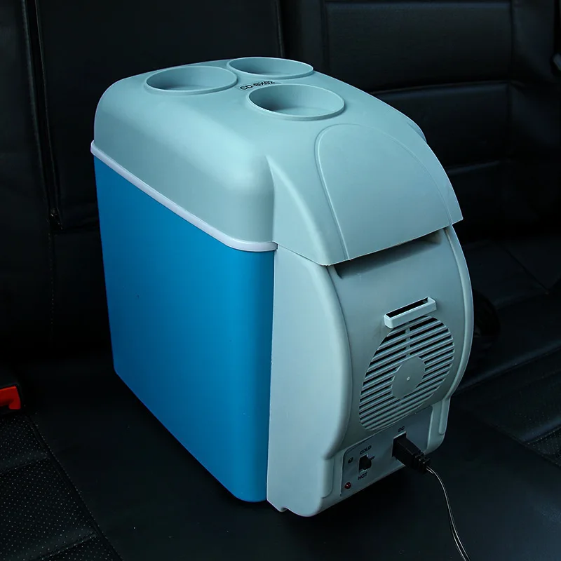 Portable Car Small Refrigerator 7.5L Mini Refrigerator Car Cooling and Heating Car Fridge freezer refrigerator