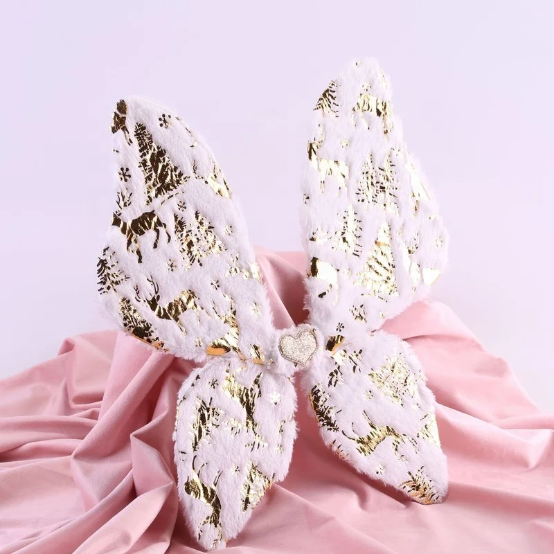 White Feather Angel Wings For Kids Birthday Party Angel Fairy Costume Girls Christmas Butterfly Wings