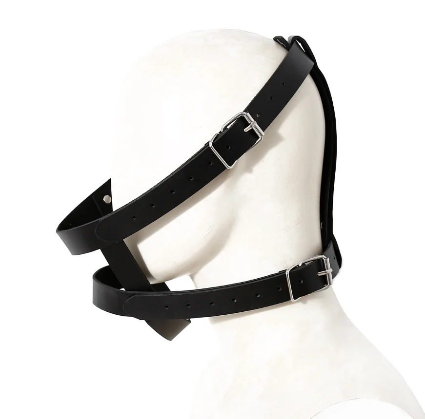 Fetish Leather Bondage BDSM Fixed Shoes Belt Auxiliary Belt Adjustable Fetish SM Perverted Conditioning Tools For Man