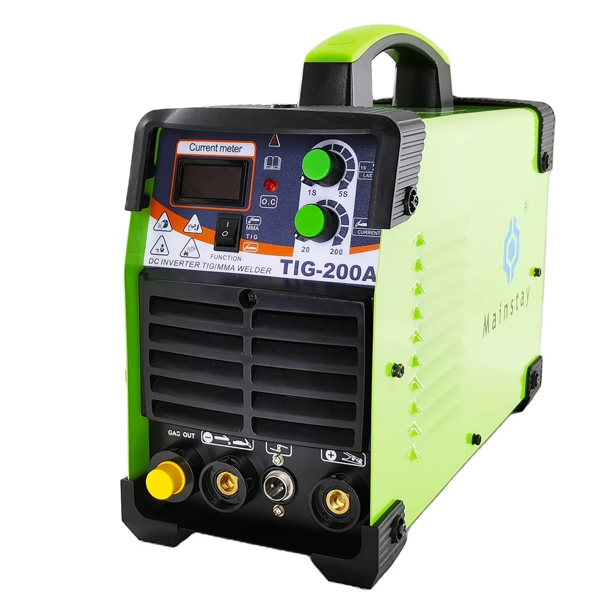 TIG-200 Mini Tig Welder TIG MMA 220V Argon Tig Control Welding Machine Stainless Steel Iron IGBT Technology