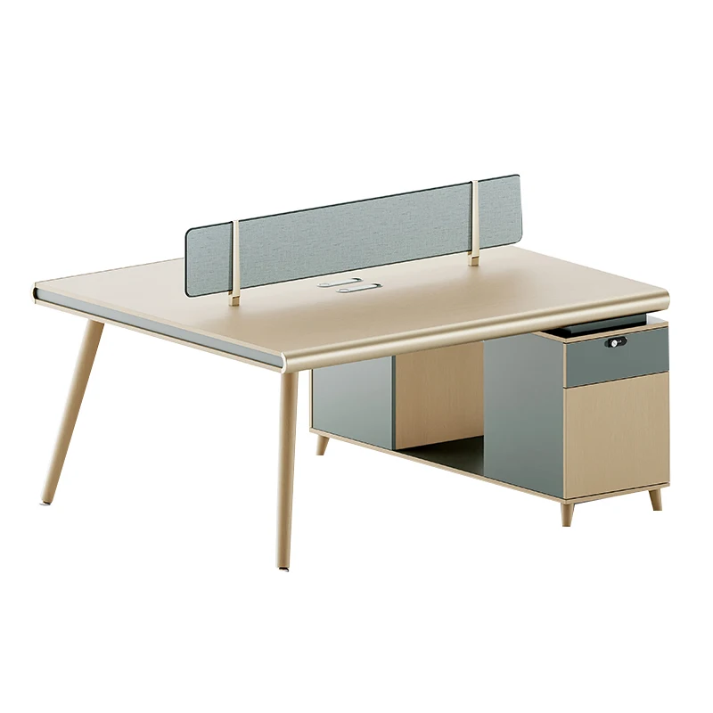 Wholesale Price Modular Office Furniture Workstation System Furniture 4 Person Workstationc office Desk Staff desk