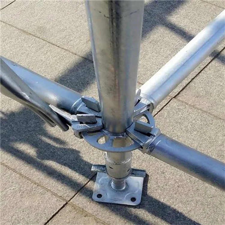 Hot Sale Customized Steel Multidirectional Ringlock Scaffolding for Construction