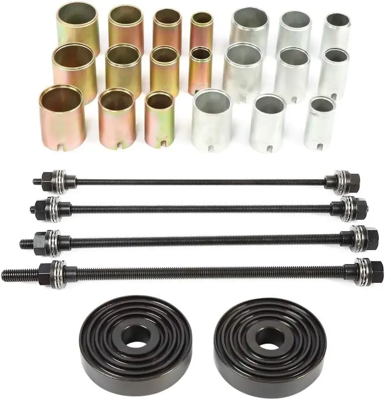 26Pcs Universal Press and Pull Sleeve Kit Removal Installation Bushes Bearings Tool Kit for Cars LCV and HGV Engines