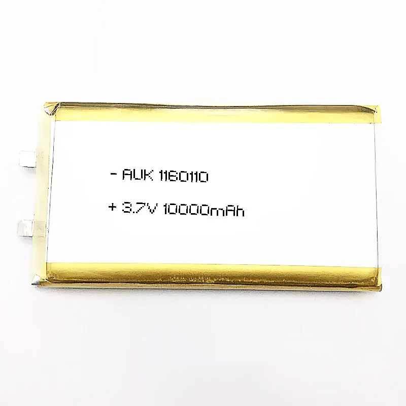 High capacity lipo battery 3.7v 10Ah 10000mAh 1055125 1060115 li polymer battery for PC Laptop Tablet