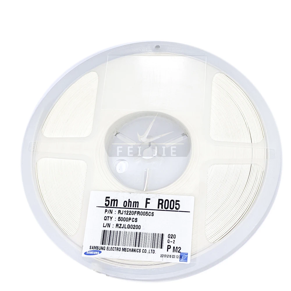 0805WIDE 0508 0.005R 1% 1W 100PPM Res Thick Film 0508 5m Ohm  Molded SMD RJ1220FR005CS