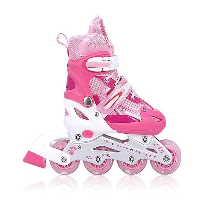 Hot Sale Popular Flashing Children Boys Girls Skate Shoes Inline Roller Skates For Kids