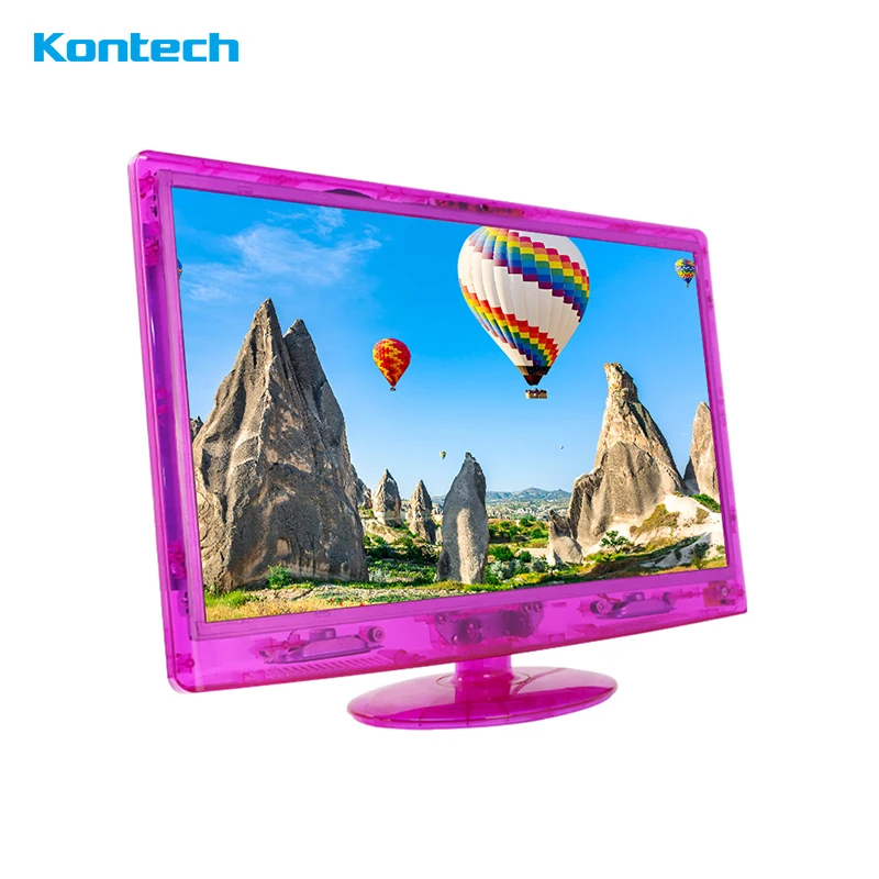 Hot selling new arrival clear prison tv with transparent shell transparent cable for US EU market
