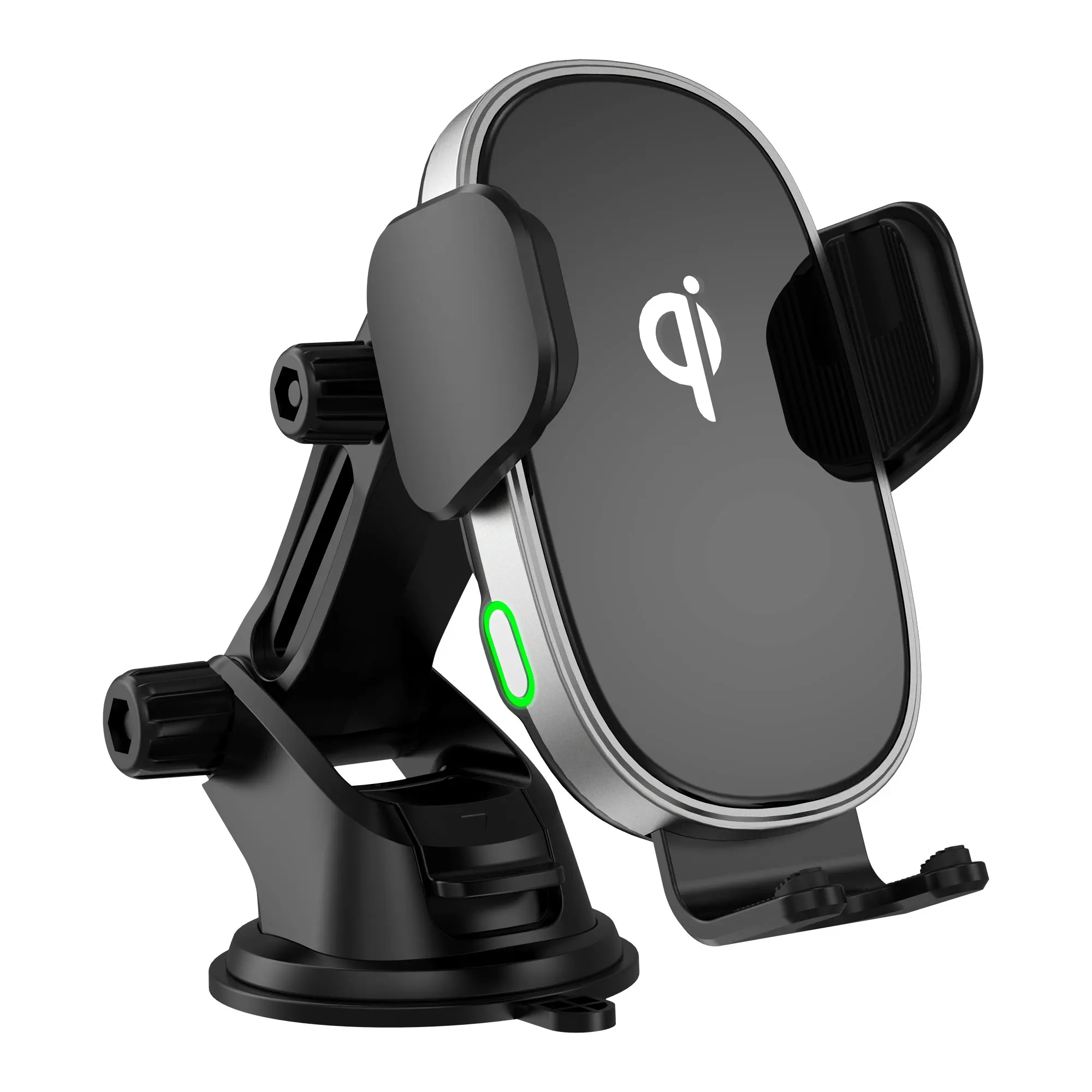 15W 10W 7.5W Qi CE FCC Rosh wireless car charger smart holder automatic clamping for HUAWEI