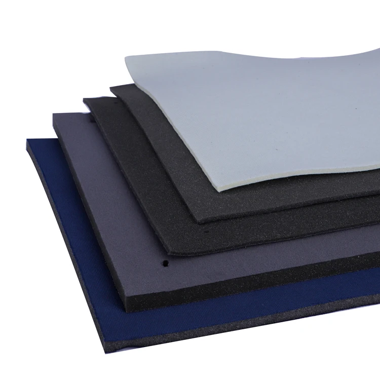 epe neoprene eva foam laminated with fabric air permeability quick dry 3d quilted foam fabric roll medical foam padding