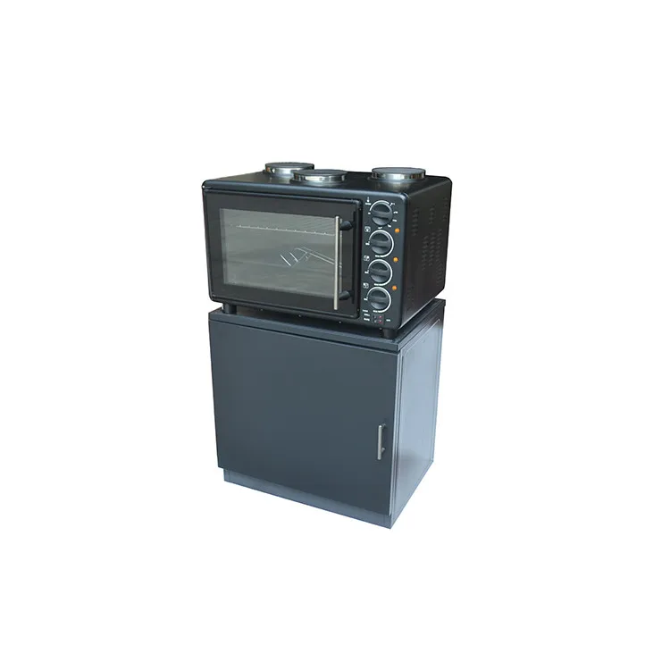 
Toaster oven Electric oven CE Double Glass Door oven With Three Cooking Hot plate 