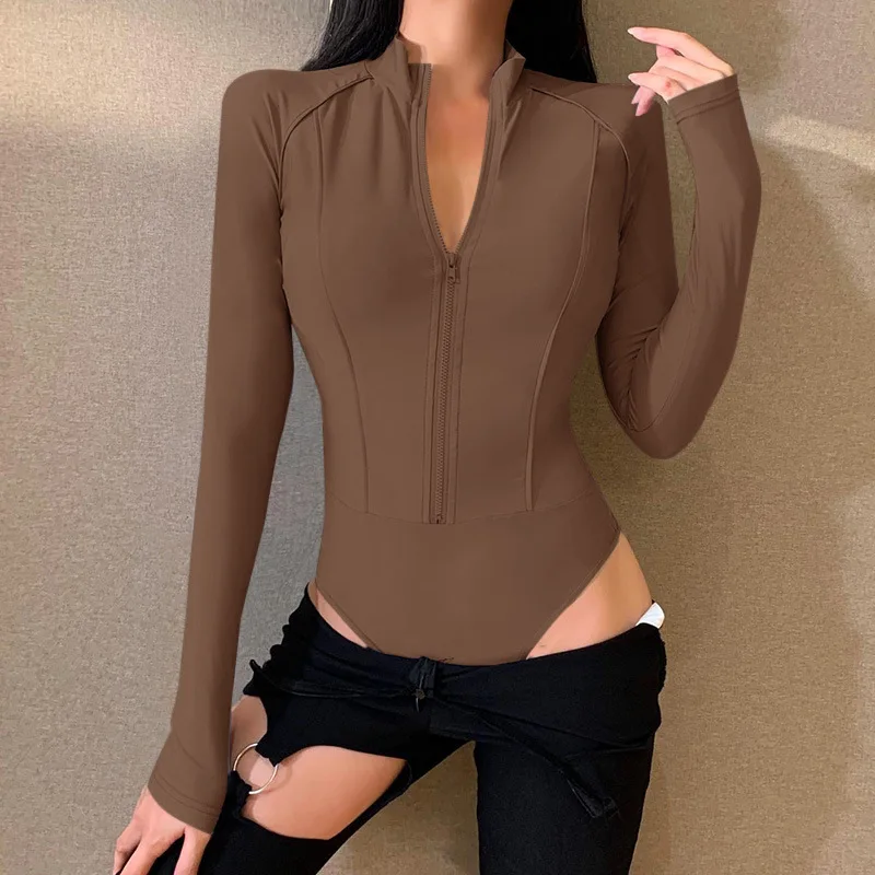 Womens athletic Slimming Workout Jumpsuit High Quality Spandex Nylon Activewear Bodysuits Athletic Dance Yoga Bodysuit For Women