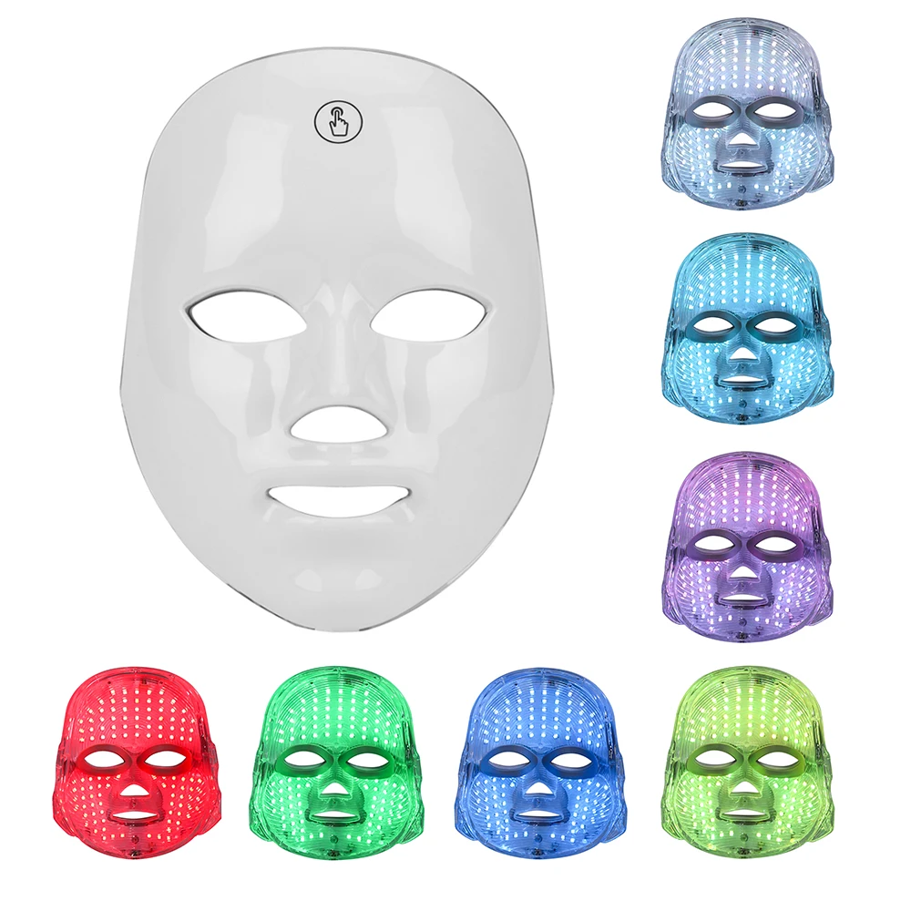 Factory Supply Led Face Mask Therapy Led Face Maskss Beauty Rose Gold Led Face Mask