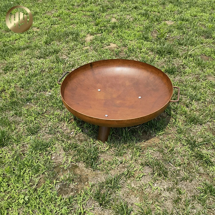 Indian Style Kadai Fire Pit Bowls for outdoor / Patio Steel Firepit