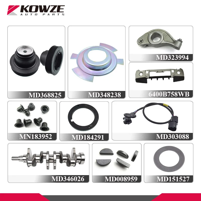 Kowze Auto Spare Parts Engine Assembly Car Front Rubber Engine Mount automotive parts for Mitsubishi L200 Ford Toyota