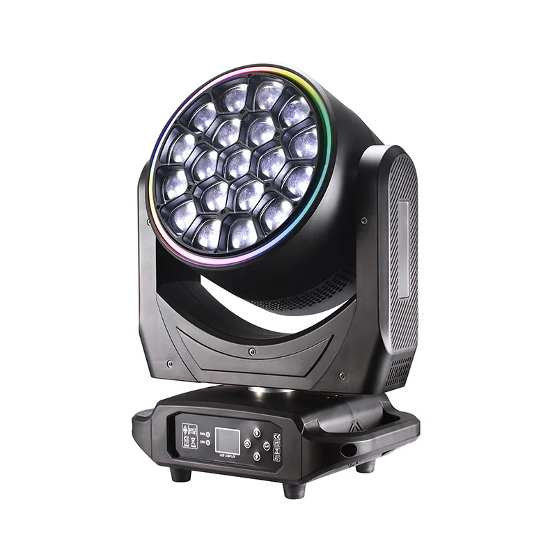 MITUSHOW New light LED 19x40W 4 in 1 Moving headlight high power led light dmx 512 RGBW large bee eyes with aperture