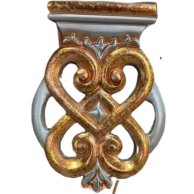 14 *14cm Copper Gold Leaf Foil With Various Patterns Striped Gold Foil Leaf Sheet For Gilding Decoration