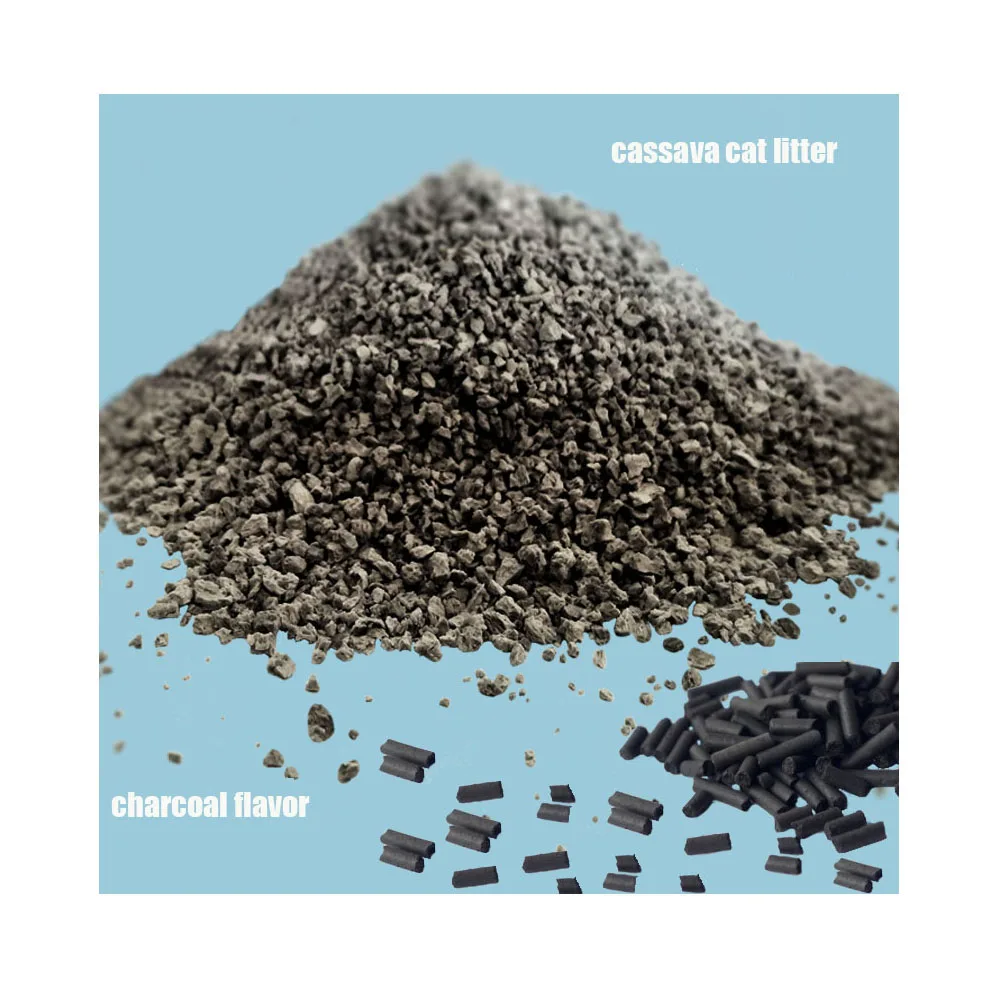 Cassava Cat Litter with excellent masking properties