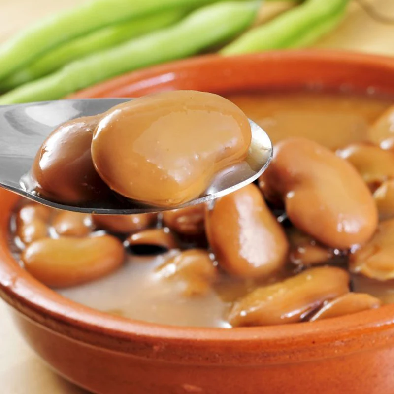 400g Wholesale Canned Broad Beans In Can With Easy Open Lid