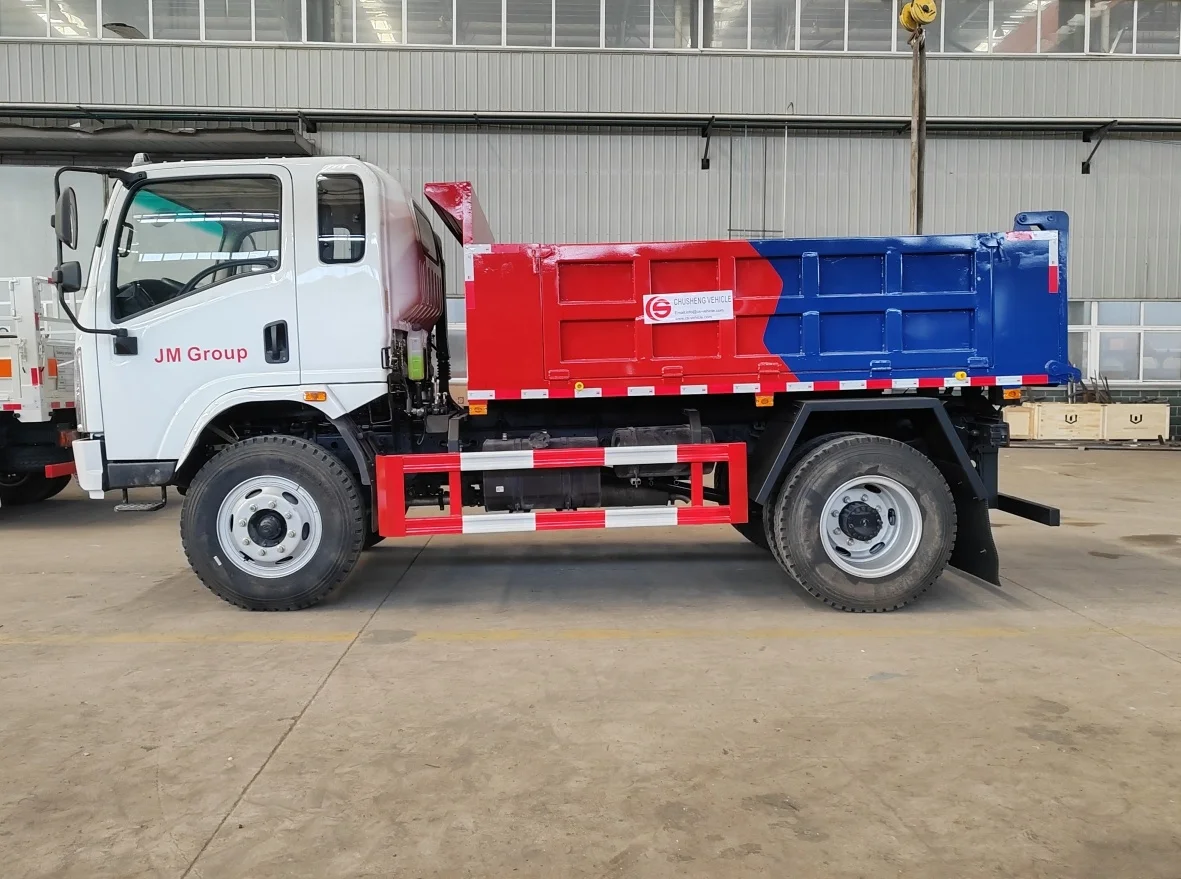 Shacman 4x2 6x4 8 Tons Light Dump Truck New Diesel Cargo Trucks Manual Transmission Euro 3 Emission Mini Tipper Dump Truck