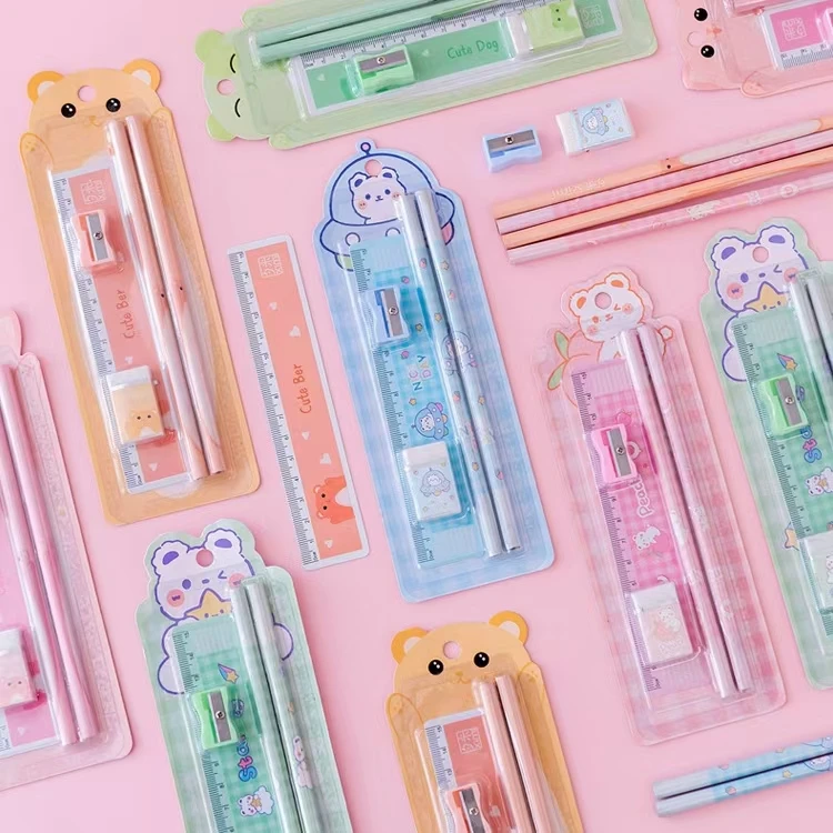 5-Piece Kids Art Stationery Set Simple Design for Young Creatives