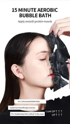 Oem Wholesale High Quality beauty facial mask Amino Acid Bubble Mask Deep Cleansing Foam Mask