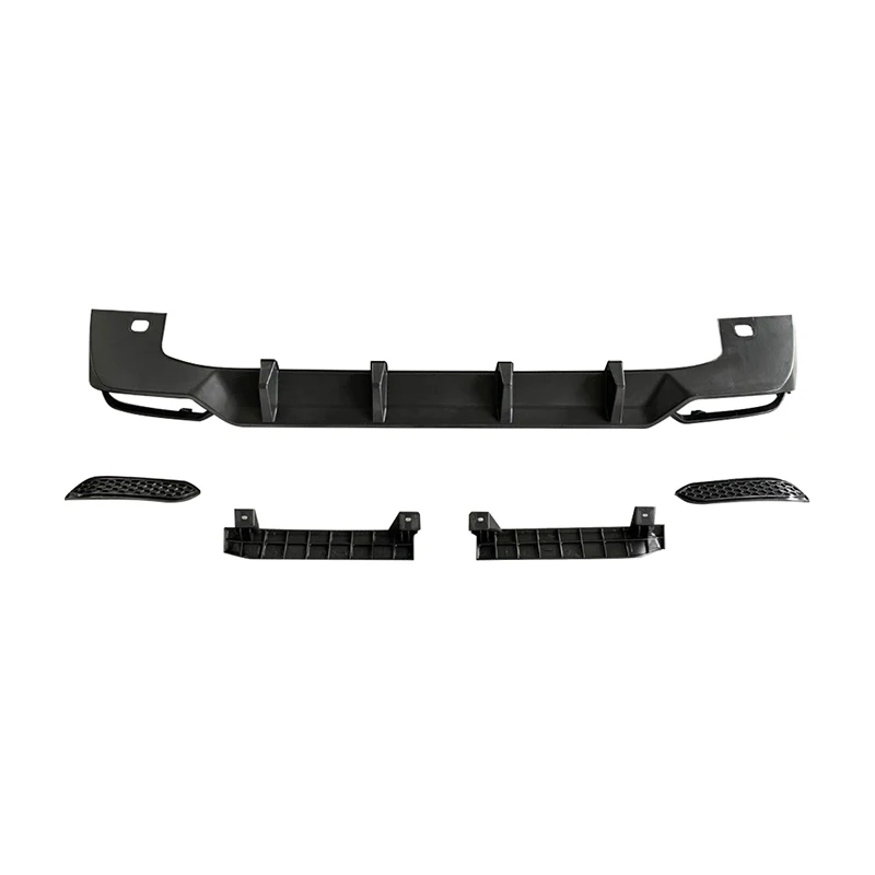 W464 Rear Diffuser PP Black Top Car Style Rear Bumper Lip for G Class W463A W464 G63