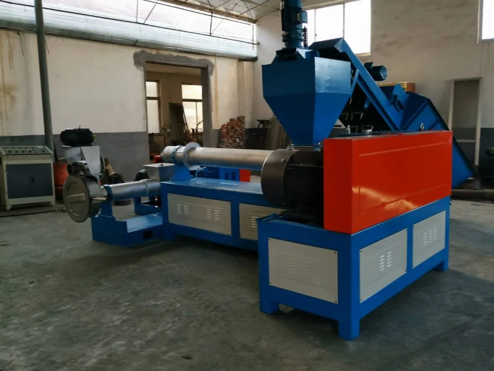 Переработанный пластиковый гранулятор винтовой для бутылок