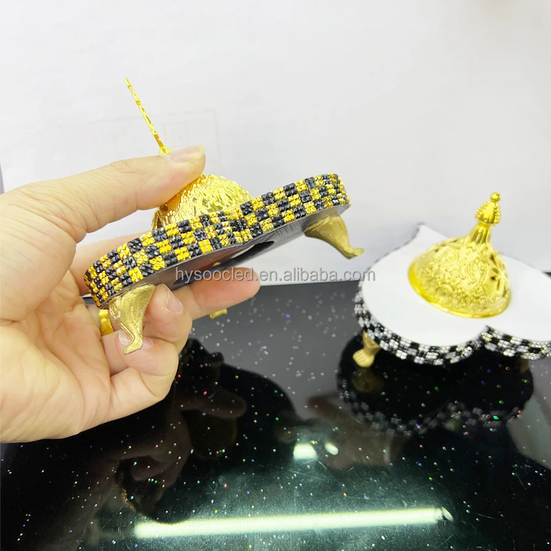 Arabic Resin Incense Burner Muslim Aromatherapy Furnace Home Zen Censer Burner Holder Decoration Crafts Christmas Gift