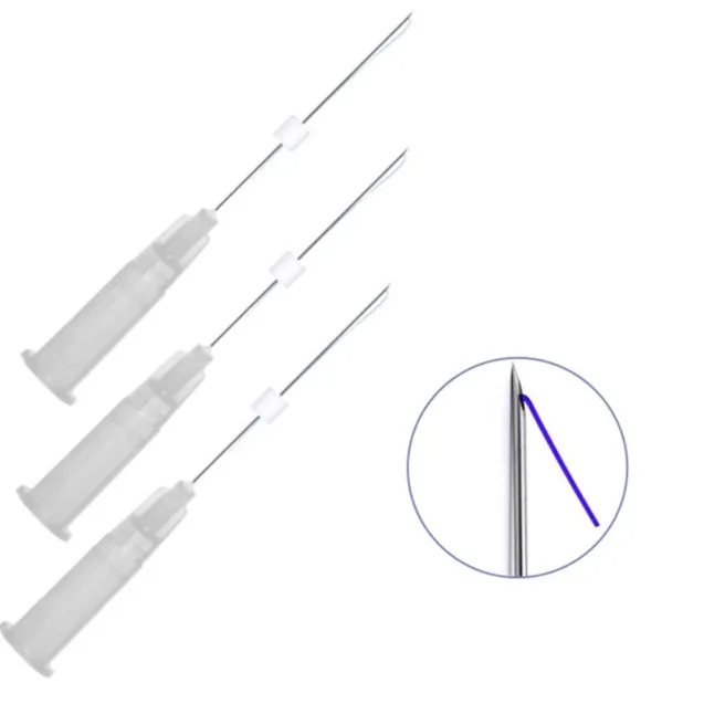 SJ High Quality Eye Eyebrow Forehead Pdo Thread Blunt Sharp Needle 4D 6D Cog Collagen Thread Face Lifting