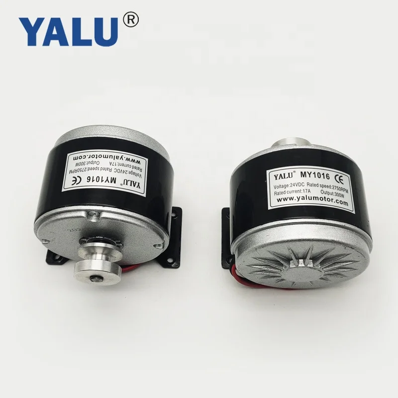 MY1016 Electric Older Leisure Cargo Engine Motorcycle 300W 24V DC Brushed Motors with Synchronous Wheel for elektrikli bisiklet