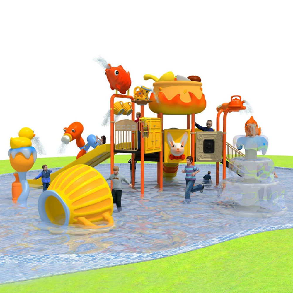 Fiberglass plastic recreation equipment outdoor playground water park equipment