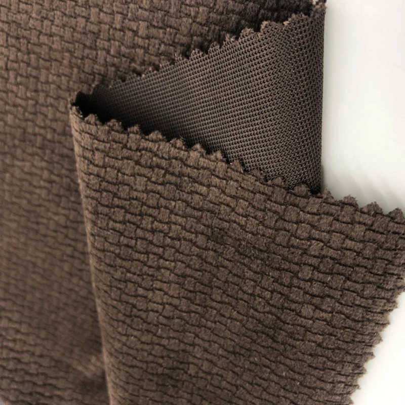 Short Plush Short Hair Velvet Burn Velboa 100 Polyester Fabric Velvet Fabrics For Sofa Hometextile