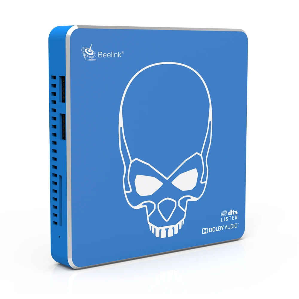 Hi-Fi Loseless ультра тонкий Beelink GT King Pro Wi-Fi 6 2X2 Amlogic S922X-H 4 Гб DDR4 64 памяти на носителе EMMC Android 9 0 TV Box Поддержка Dolby