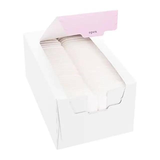 Disposable Cotton Facial Make up Remover Pads Makeup Cotton Pads Box