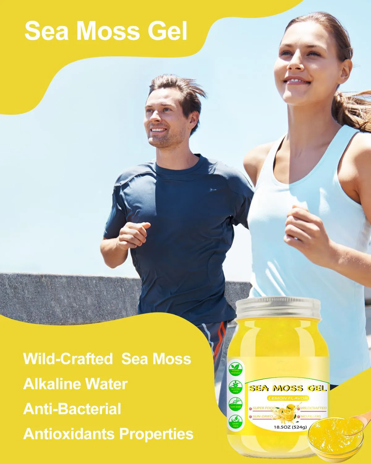 Quality Whole  Sale Irish Sea Moss Gel Organic Raw  with 92 Minerals and Vitamins Support Healthy Digestion Wildcrafted Sea Moss