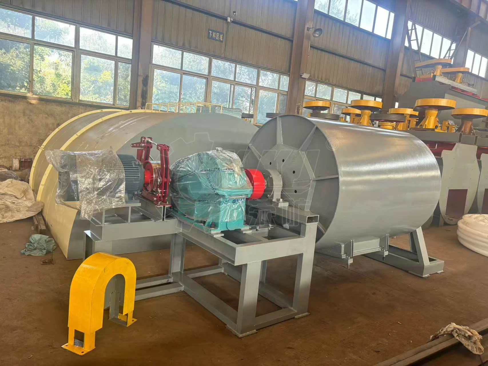 Output 1t per time alumina ceramic lining brick for grinding glass alumina ceramic ball ball mill