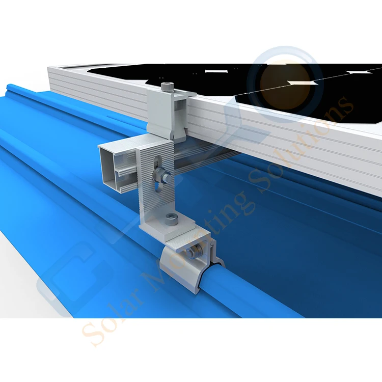 Solar Panel Mounting Aluminum Rail Roof Solar Racking Mini Rail Clamp Mounting System