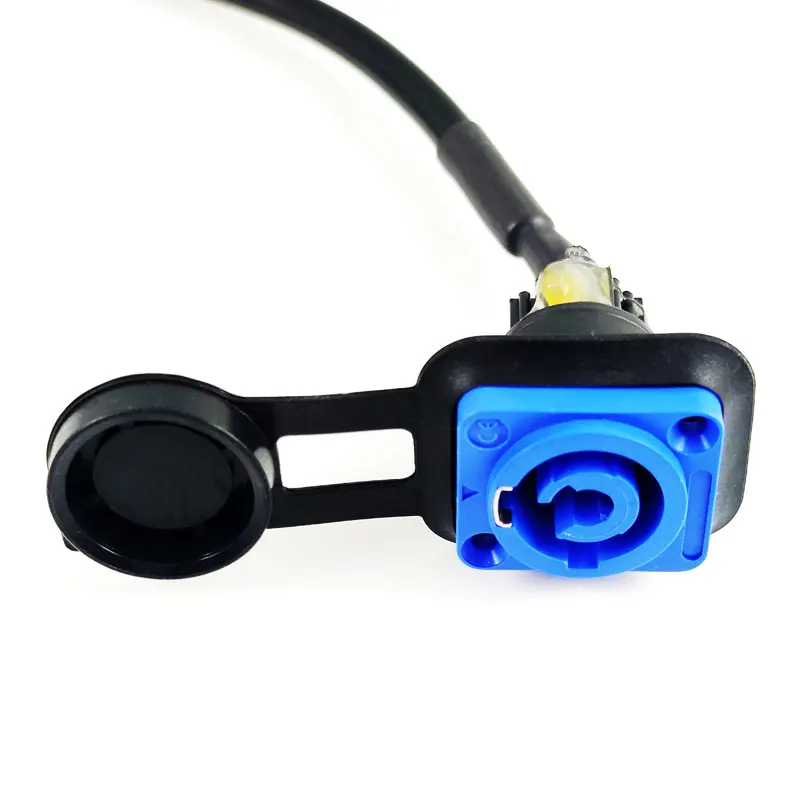 Waterproof Ip67 Aviation Stage Connector 3pin Round Cable Electrical Ac Powercon For Led Display 3 Pin Aviation Ac cable