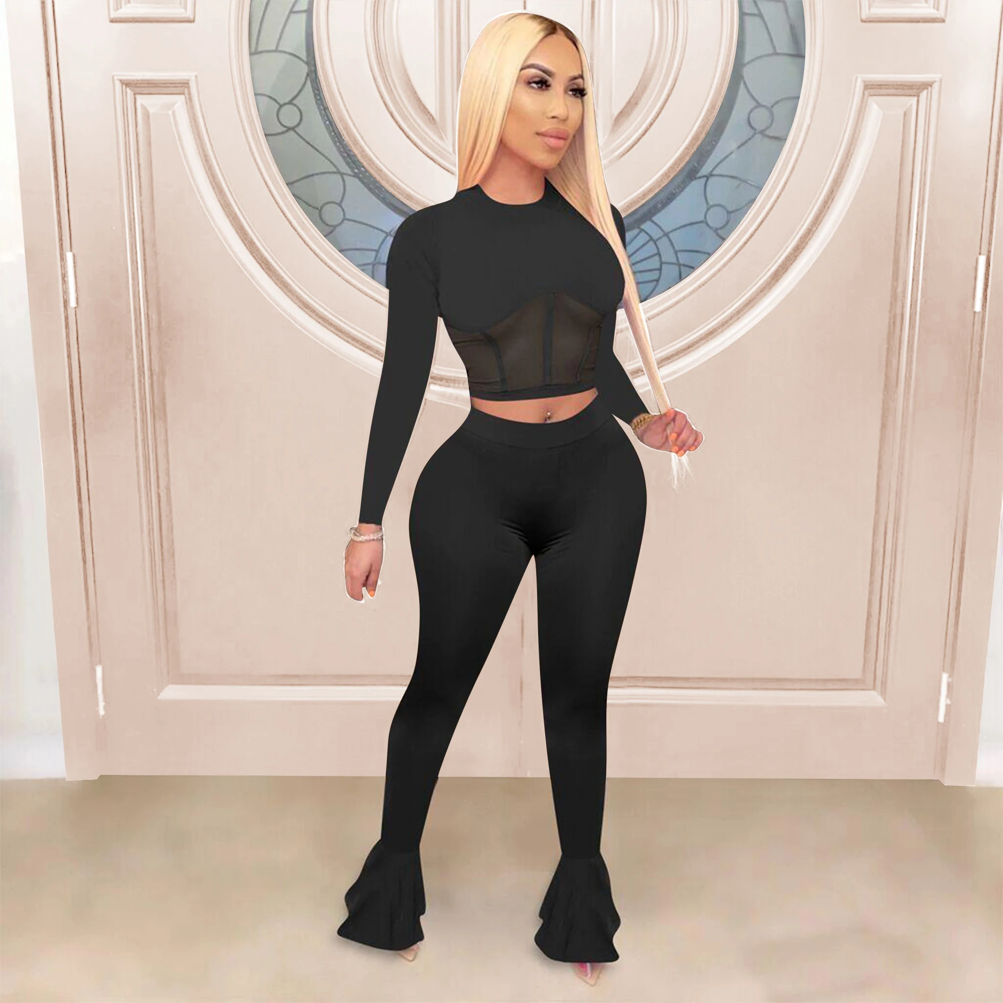 
Wholesale 2021 Womens Summer Outfits Casual Two Piece Set Women Tracksuit 