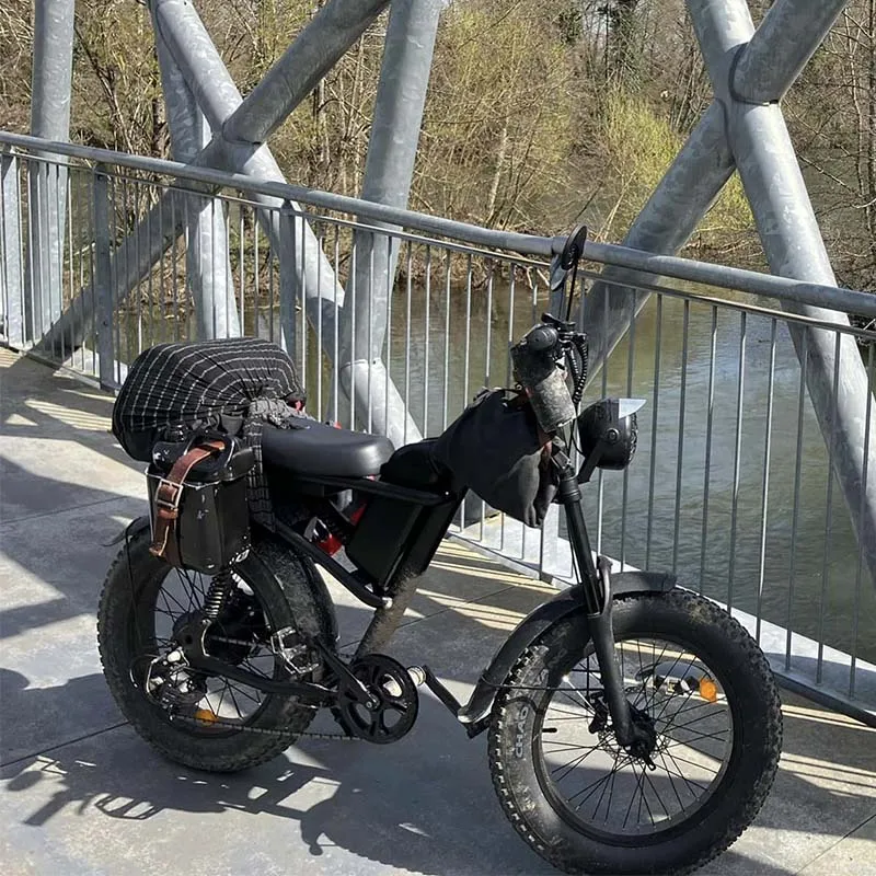 Full Suspension Electric Fat Tire Bike Fat Tire Ebike 20Inches Fatbike 50km E-Bikes Original Fat Tire Electric Bicycle