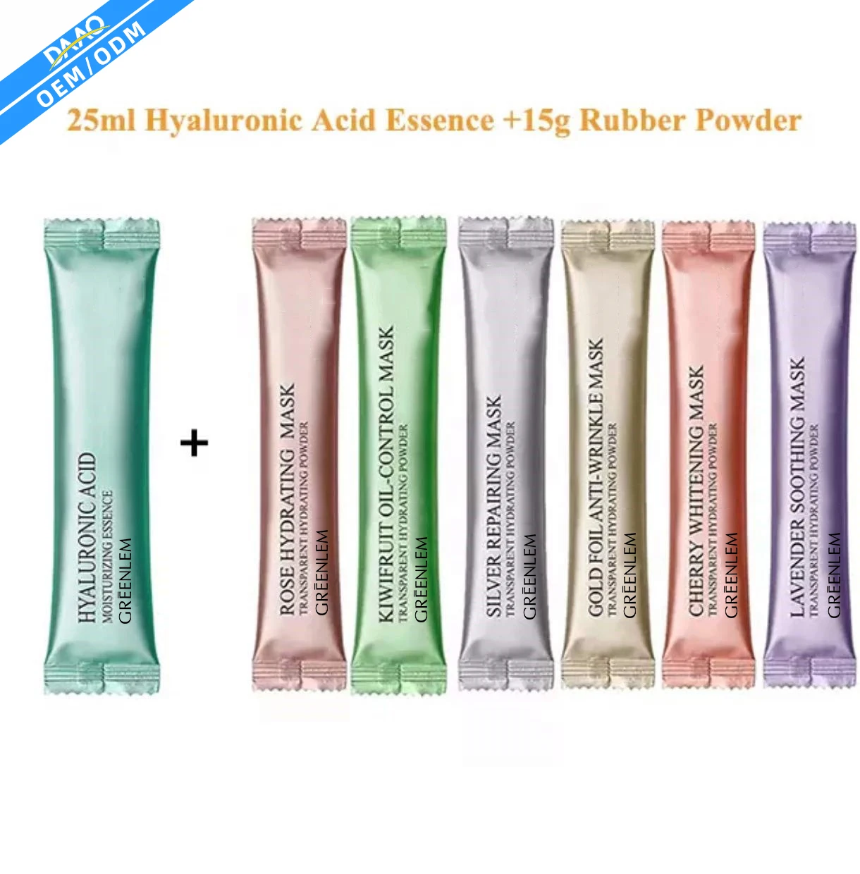 DAAO OEM Facial Anti Aging Face & Body Mask Jellymask Powder Rubber Mask Soft Hydro Jelly Mask Powder for Dry Skin