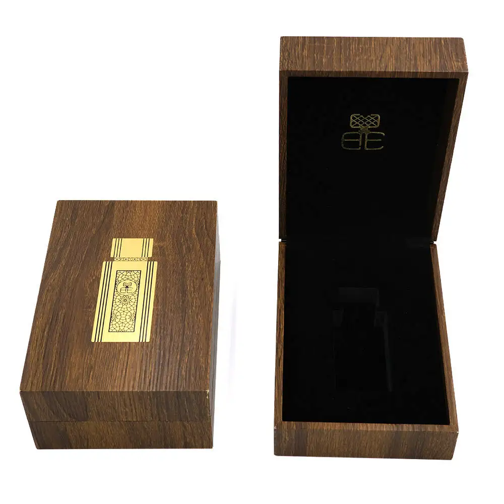 MDF luxury perfume wooden box for perfume bottle wood storage box