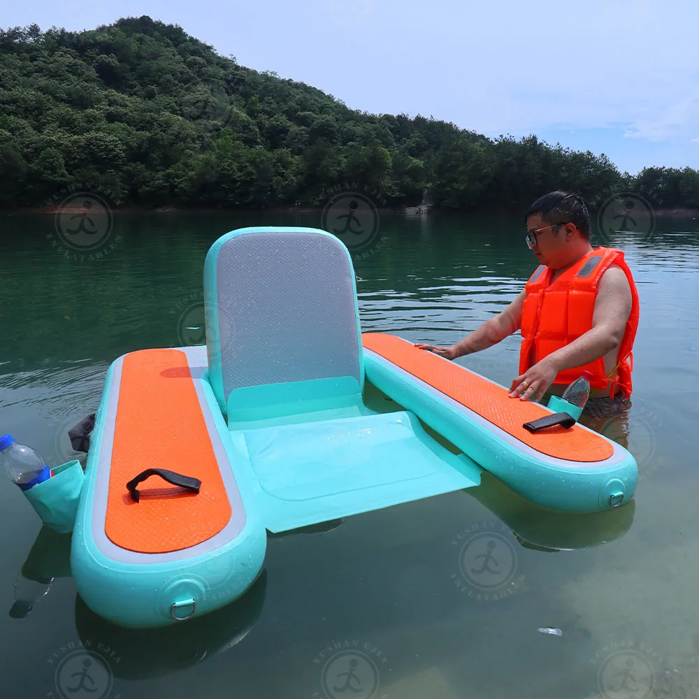Wholesale Inflatable Air Sofa Swimming Pool Inflatable Sofa Luxury Outdoor Inflatable Chairs