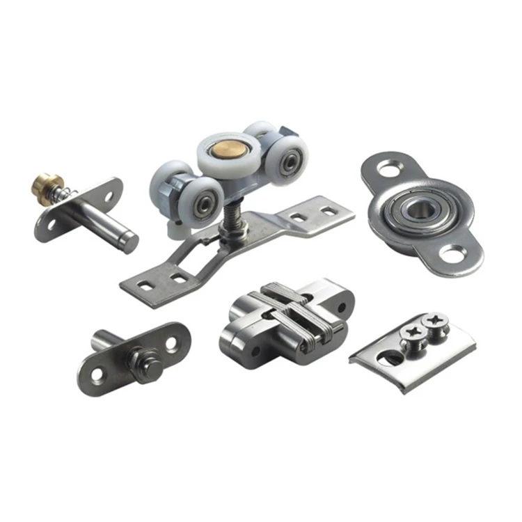 Universal wheel Folding Sliding Hanging door rollers